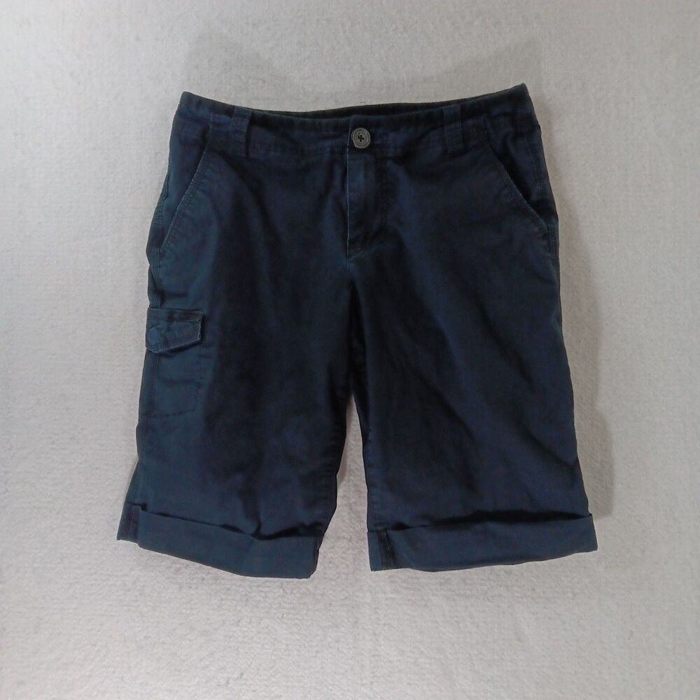 Dkny Jeans Cargo Shorts Women's Size 6 Black